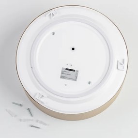 Brilagi - Plafonieră pentru baie POOL, 2x E27/15W/230V, Ø 30 cm, IP54, bej