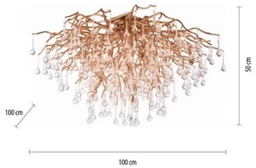 Plafonieră Paul Neuhaus 8092-11 ICICLE 14xG9/40W/230V