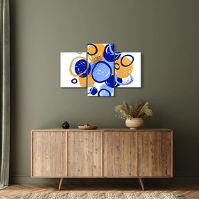 Tablou - Motiv luminos cu cercuri (90x60 cm)