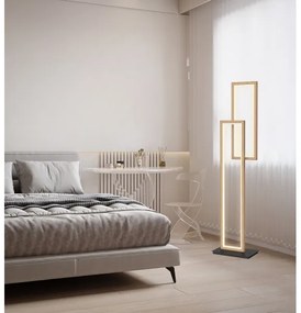 Lampadar LED dimabil Wofi 3023-206 PESCARA LED/21W/230V maro