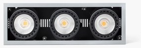 Spot LED incastrabil MINI COLIN-3 Grey recessed CRI95 54-75W 2700K 20°