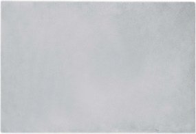 vidaXL Covor din de iepure sintetic antiderapant Olite Gri Poliester