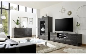 Vitrină ARIA antracit