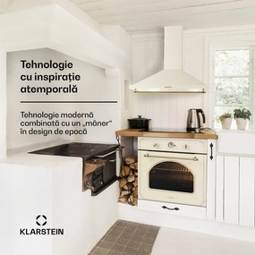 Klarstein Montblanc 90, hota, 610m³/h. 165W, 2x1.5W, LED, bandă