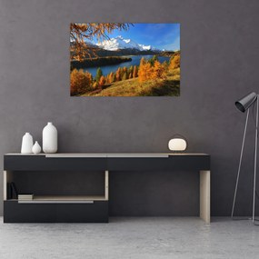 Tablou - Toamna în Alpi (90x60 cm)