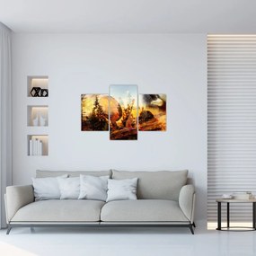 Tablou - Motiv șamanic (90x60 cm)