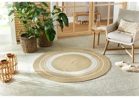 Covor rotund de exterior în culoare naturală ø 150 cm - NORTHRUGS
