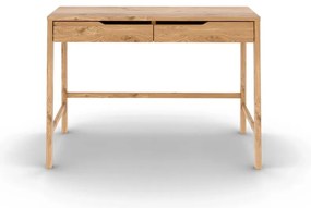 Masă de machiaj din lemn de stejar 57x110 cm Twig – The Beds