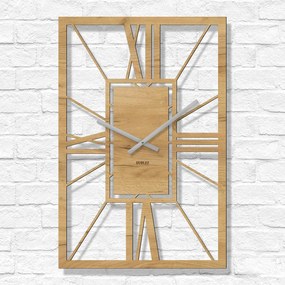 DUBLEZ | Ceasuri romane din lemn - Arch Deco