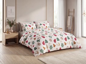 Lenjerie de pat din bumbac HOLLY alb Dimensiune lenjerie de pat: 70 x 90 cm | 140 x 200 cm