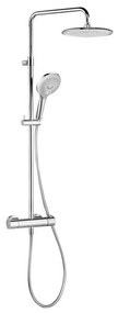 Set de dus Dual Shower System, 25 cm, crom Crom lucios
