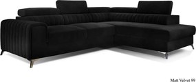 Colțar lemn masiv Extensibil Lisbon 275x205cm Ladă Depozitare Personalizabil