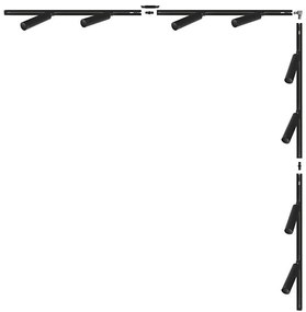 Zuma Line 3588 - Spot pe șină LULU 8xGU10/35W/230V negru