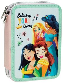 Prințesele Disney Made of Magic penar umplut cu 2 etaje