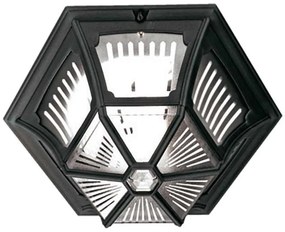 Plafonieră de exterior Elstead PR12-BLACK PARISH 1xE27/60W/230V IP44