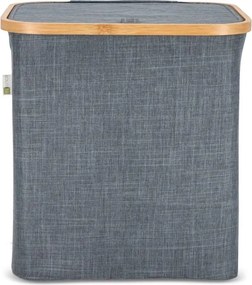 Cos de rufe NOLVIO 50 L, albastru-gri