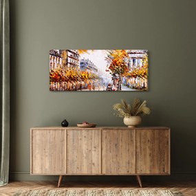 Tablou - Strada din Paris (120x50 cm)
