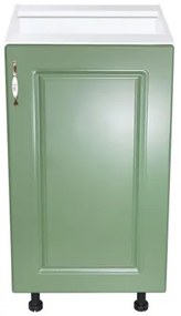 Corp inferior 45 cu 1 usa Zebra MDF Verde drept
