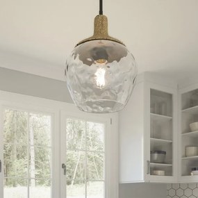 Lustră pe tijă Quoizel QZ-ROYER-1P-MBK ROYER 1xE27/60W/230V d. 30,2 cm