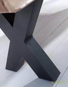 Banca design industrial vintage Mammut X 200cm A-38354 VC