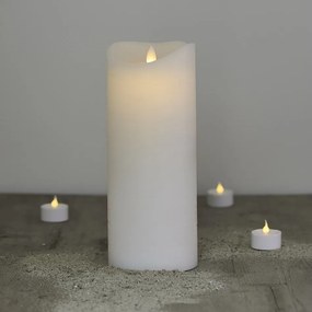SIRIUS Wax LED lumânare, 20 cm, alb