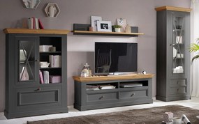Set lemn masiv Living Iris Grafit