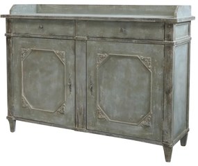 Bufet vintage cu 2 uși și 2 sertare, „Antique Opal”