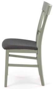 Scaun de bucătărie Rebecca, negru / verde