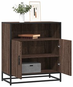 vidaXL Bufetă Stejar maro 68x35x76 cm Lemn prelucrat