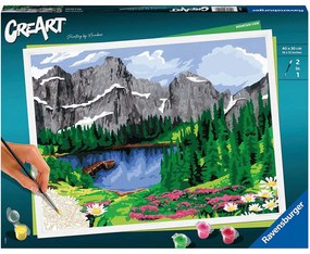 PICTURA PE NUMERE - VEDERE MONTANA - RAVENSBURGER (20155)