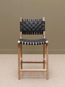Scaun de bar, din piele naturala, Mixing