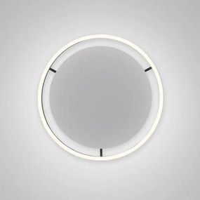 Leuchten Direkt 15391-13 - LED plafonieră RITUS 20W/230V negru dimabil