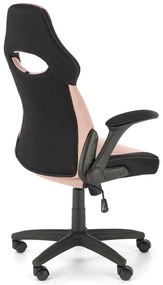 Scaun de birou Bloom roz/negru H120 cm