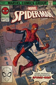 Poster Spider-Man - Comic Front, (61 x 91.5 cm)