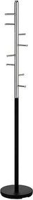 Cuier pom FERRO, crom/negru, metal, 30x173 cm