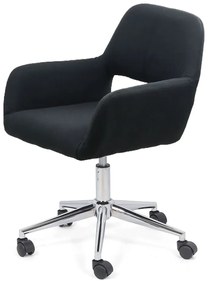 Scaun de birou din stofa OFF 380 negru