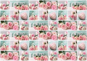 Fototapet - Dragostea în roz (254x184 cm), în 8 de alte dimensiuni noi