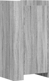 vidaXL Pantofar, gri sonoma, 52x37,5x100 cm, lemn prelucrat