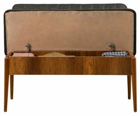 Bancă Vina Anthracite and Walnut