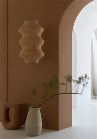 Lustra suspendata Eco, Bambus, Barbados natural, XL