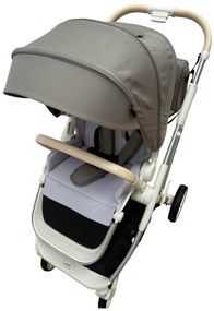 Carucior 2 in 1 pentru copii Usor si Compact - Pliabil, Sistem de absorbtie a socurilor, Scaun Reversibil - Verde - CPC-58-verde