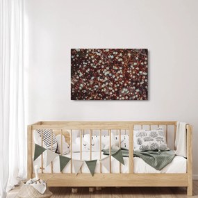 Tablou cu floare de nu mă uita (90x60 cm)