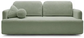 Canapea trei locuri Linaki  (verde marin + negru). 1099119