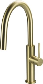 EVORA - Baterie bucătărie - finisaj auriu periat - BQJ_R62M - Deante