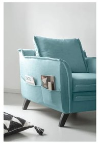 Fotoliu Miuform Charming Charlie, albastru deschis