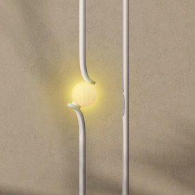 Lampă LED HOMCOM reglabilă cu comutator | Aosom Romania