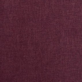 Scaune de masa pivotante, 6 buc., violet, textil 6, Violet