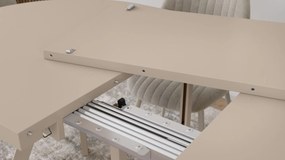 Mazzoni Masă ovală extensibilă EXPANSO Cașmir