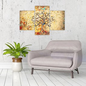 Tablou - Copacul vieții mozaic (90x60 cm)