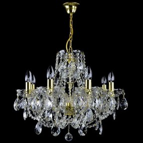 Wranovsky JWZ151082130 - Lustră de cristal pe lanț CLASSE 8xE14/40W/230V